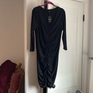 Black bodycon dress from Torrid